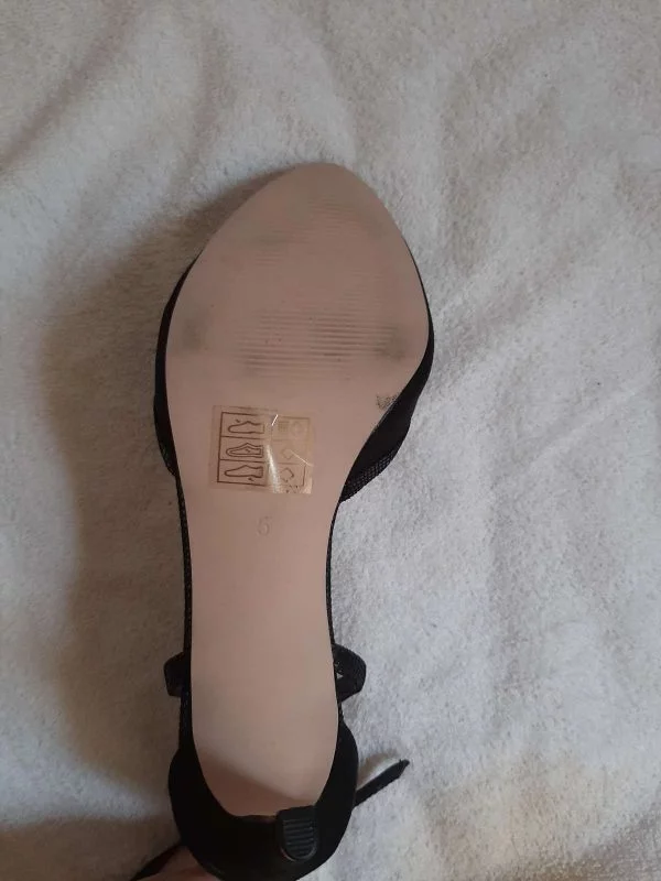 Pantofi cu toc înalt ASOS EU 37 | Negru, Piele ecologică - Image 4