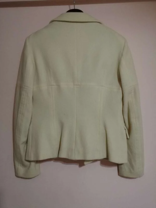 Sacou Hugo Boss UK 8 | Crem, Normal, Vâscoză - Image 4