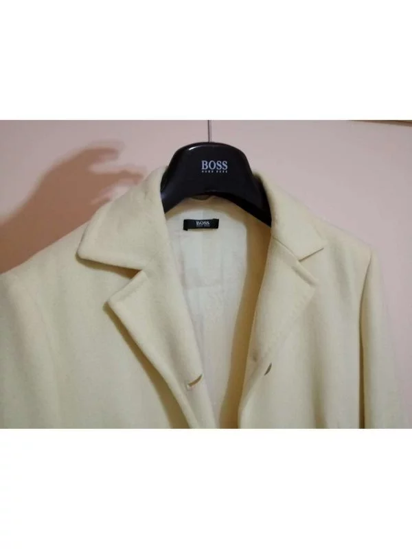Sacou Hugo Boss UK 8 | Crem, Normal, Vâscoză - Image 5