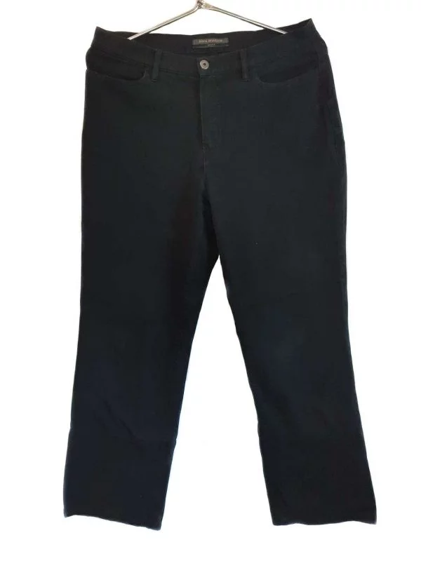 Blugi ANNA MONTANA L | Negru, Lungi