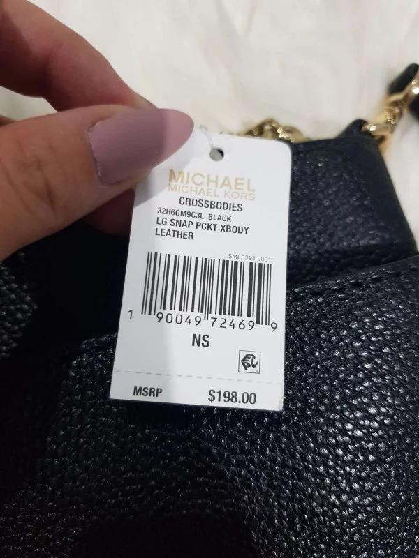 Geantă de umăr Michael Kors | Negru, Piele naturală - Image 3