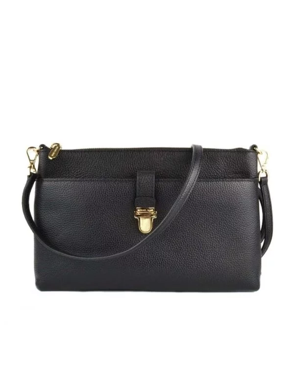 Geantă de umăr Michael Kors | Negru, Piele naturală