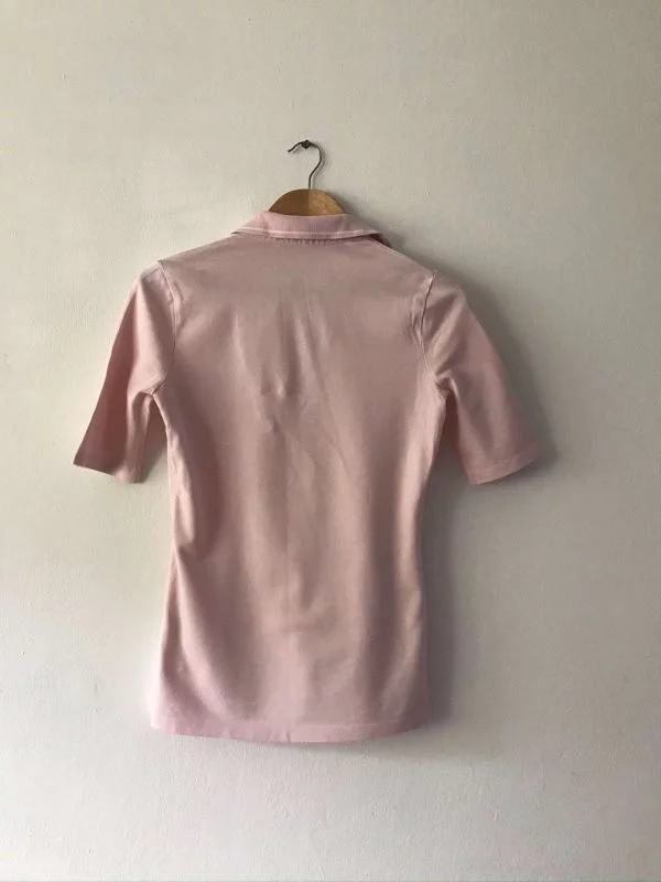Top Tommy Hilfiger XS | Roz, Normal, Bumbac - Image 2