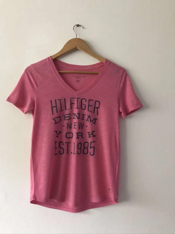 Top Tommy Hilfiger XS | Roz, Normal, Poliester - Image 5