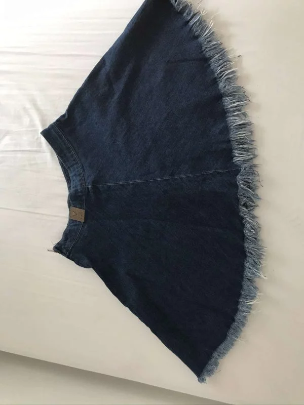 Fustă Guess UK 6 | Albastru, Midi, Denim - Image 3