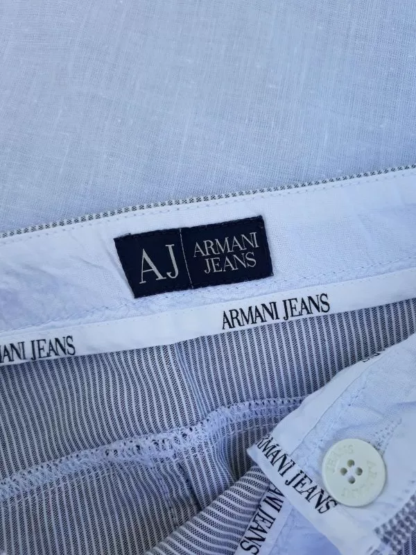 Fustă Armani Collezioni M | Albastru, Mini, Bumbac - Image 3