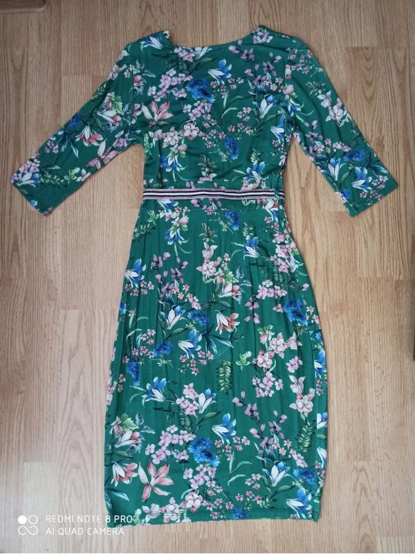 Rochie casual Orsay EU 36 | Verde, Midi, Vâscoză - Image 4