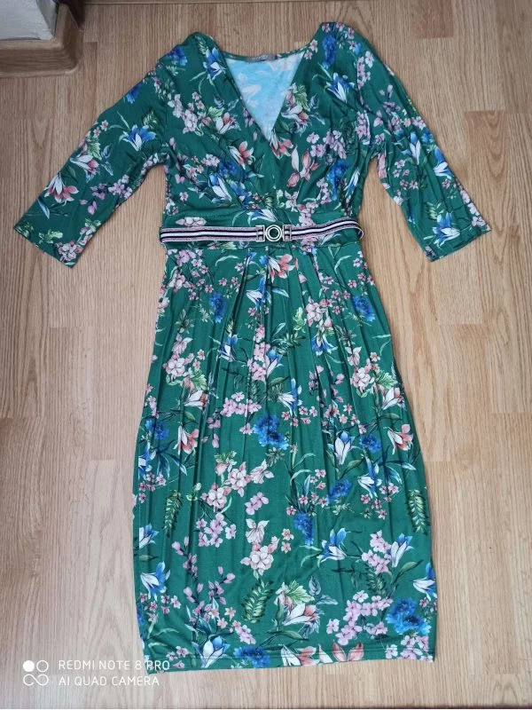 Rochie casual Orsay EU 36 | Verde, Midi, Vâscoză - Image 8