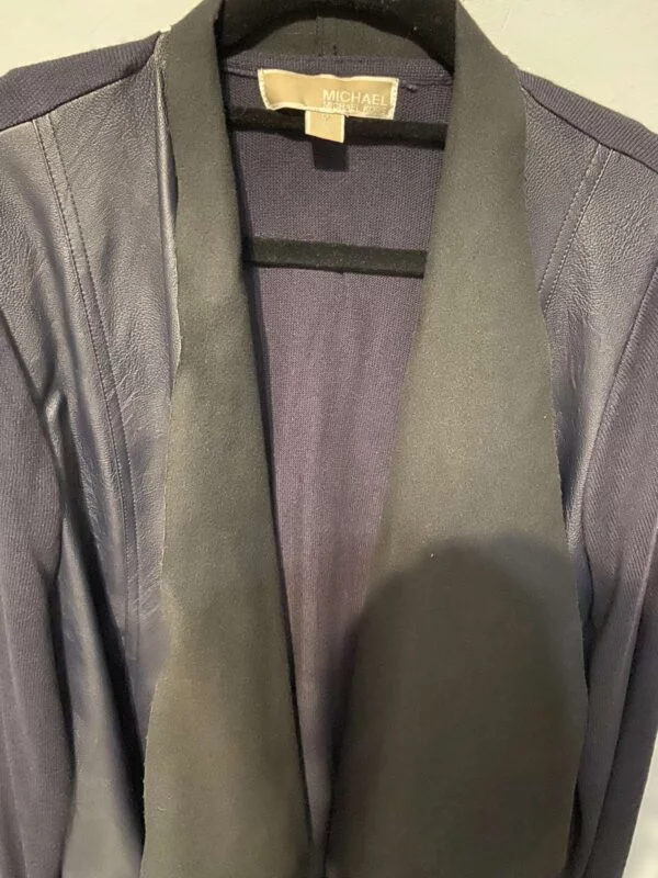 Pulover Michael Kors M | Albastru, Normal, Regular fit, Piele ecologică - Image 4
