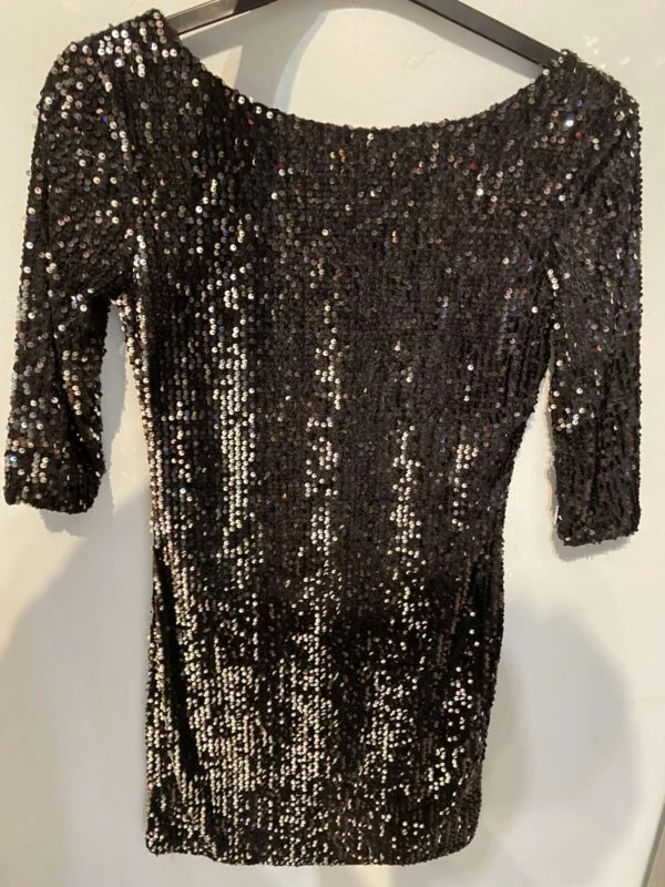 Rochie de seară ESMARA S-M | Negru, Midi, Poliamidă - Image 5