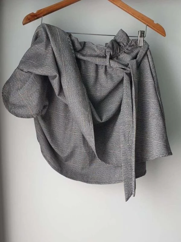 Fustă H&M EU 34 | Gri, Mini - Image 6