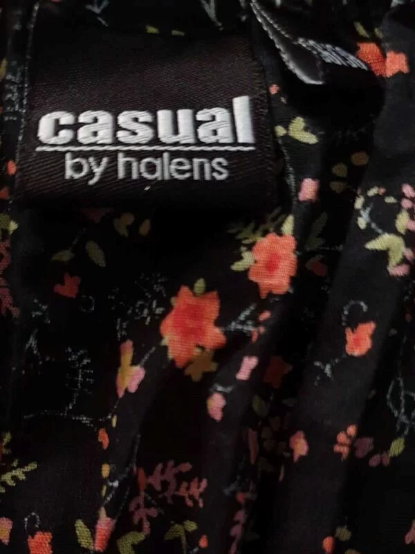 Rochie casual HALENS EU 38 | Negru, Mini, Bumbac - Image 6