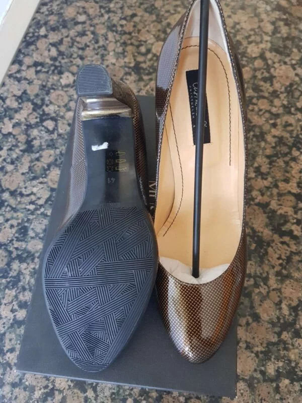 Pantofi cu toc înalt Musette EU 41 | Maro, Piele naturală - Image 3