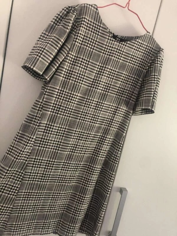 Rochie casual Zara XS | Negru, Mini, Vâscoză - Image 4