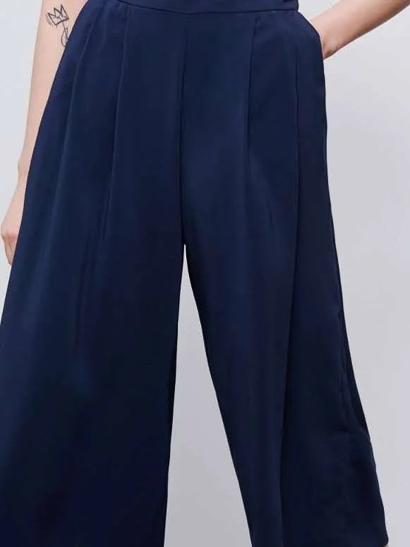Pantaloni Reserved XL | Albastru, Lungi, Poliester - Image 3