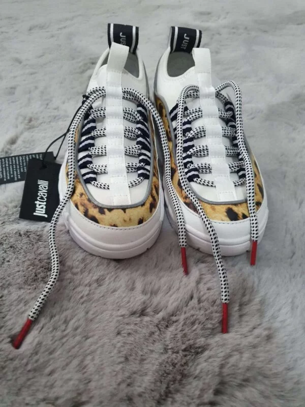 Sneakers Just Cavalli EU 37 | Multicolor, Piele naturală - Image 3