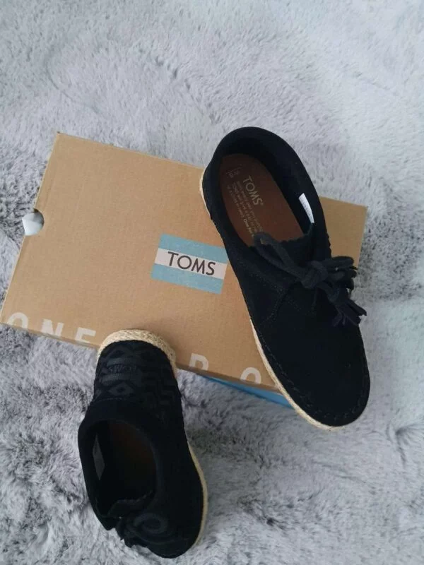 Pantofi TOMS EU 37 | Negru, Piele naturală - Image 4