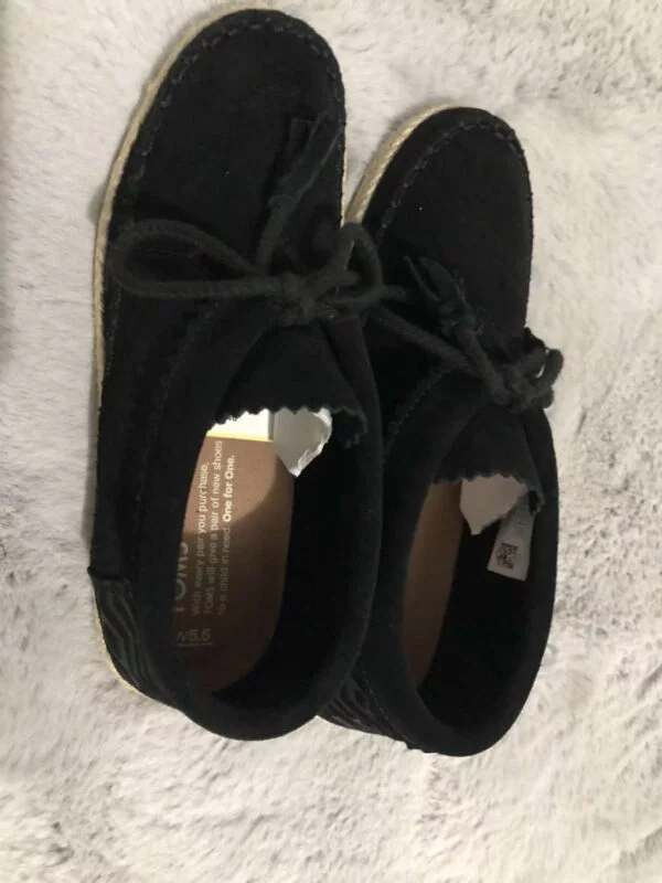 Pantofi TOMS EU 37 | Negru, Piele naturală - Image 9