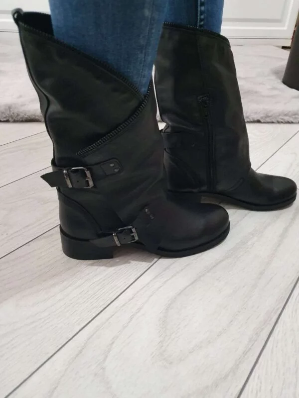 Cizme PRIMADONNA COLLECTION EU 36 | Negru, Piele naturală - Image 3
