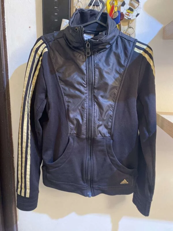 Bluză sport adidas S-M | Negru, Bumbac - Image 9
