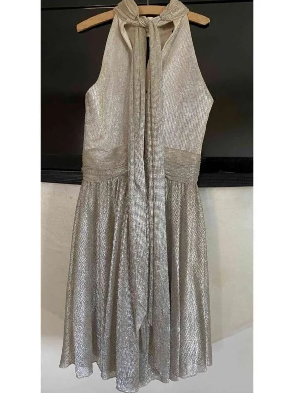 Rochie de seară OLISHA EU 40 | Auriu, Midi, Poliester - Image 2