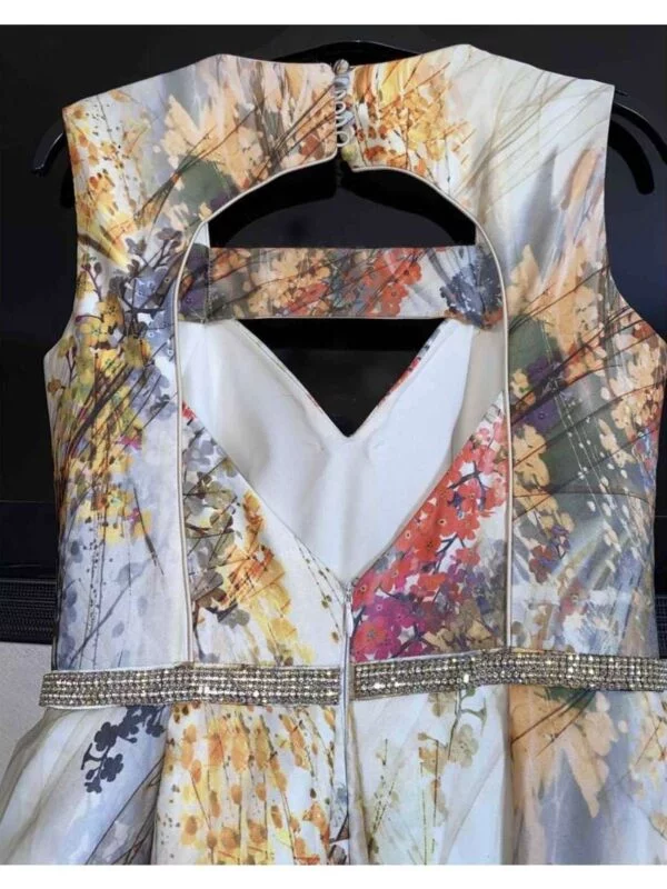 Rochie de seară CELO EU 40 | Bej, Maxi, Poliester - Image 2