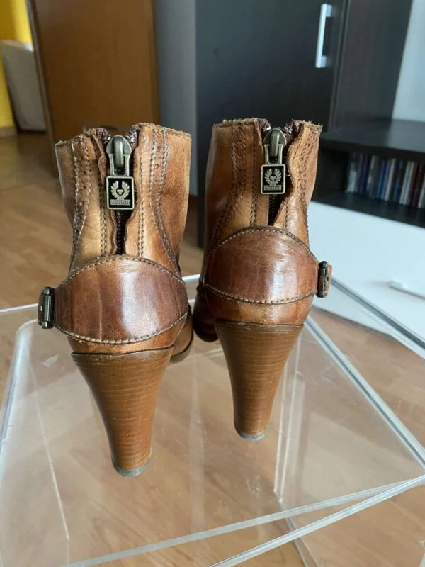 Ghete Belstaff EU 36 | Caramel, Piele naturală - Image 2