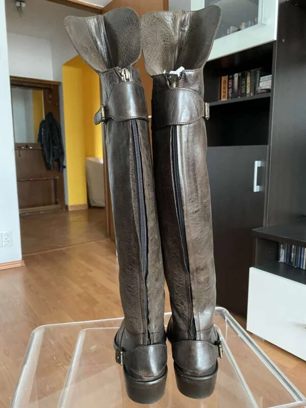 Cizme Belstaff EU 37 | Maro, Piele naturală - Image 2