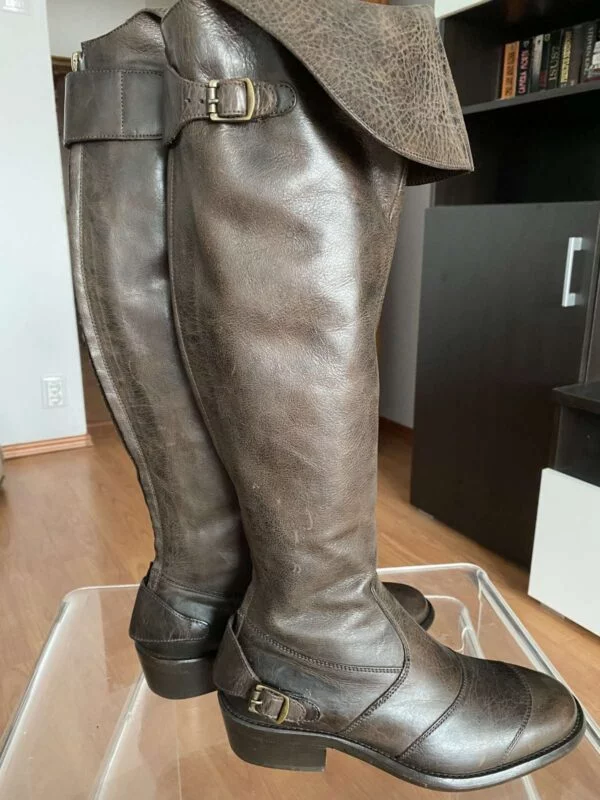 Cizme Belstaff EU 37 | Maro, Piele naturală - Image 3