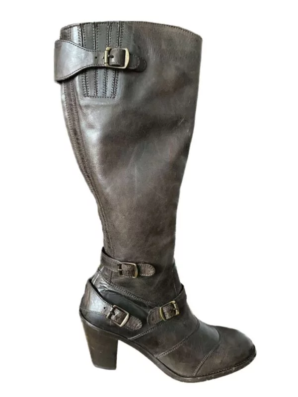 Cizme Belstaff EU 38 | Maro, Piele naturală