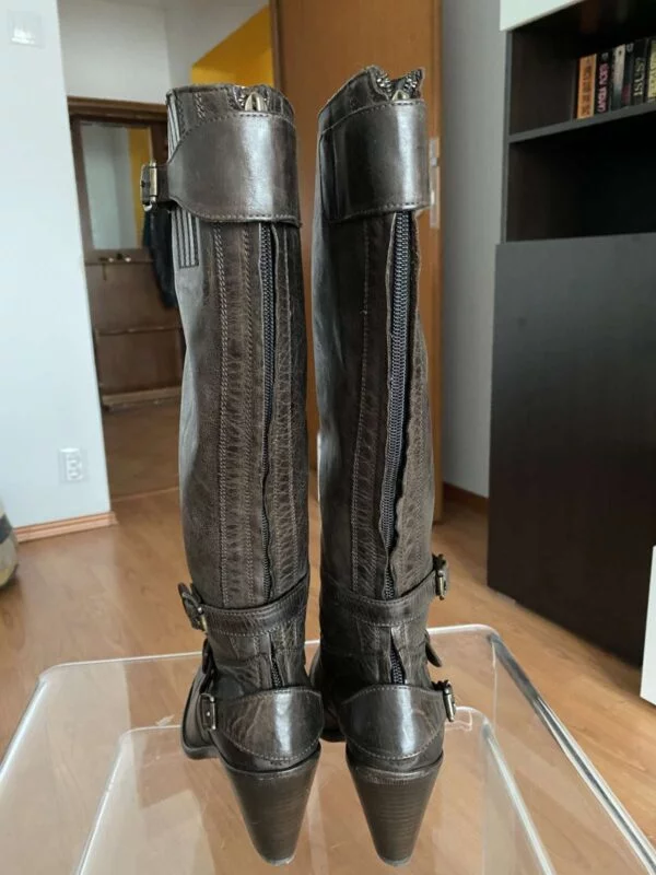 Cizme Belstaff EU 38 | Maro, Piele naturală - Image 2