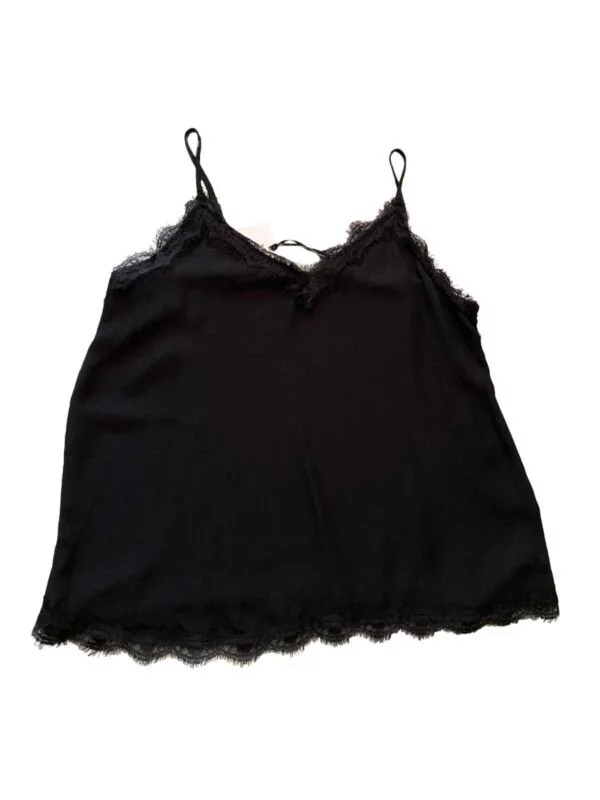 Top Zara M | Negru, Normal, Poliester