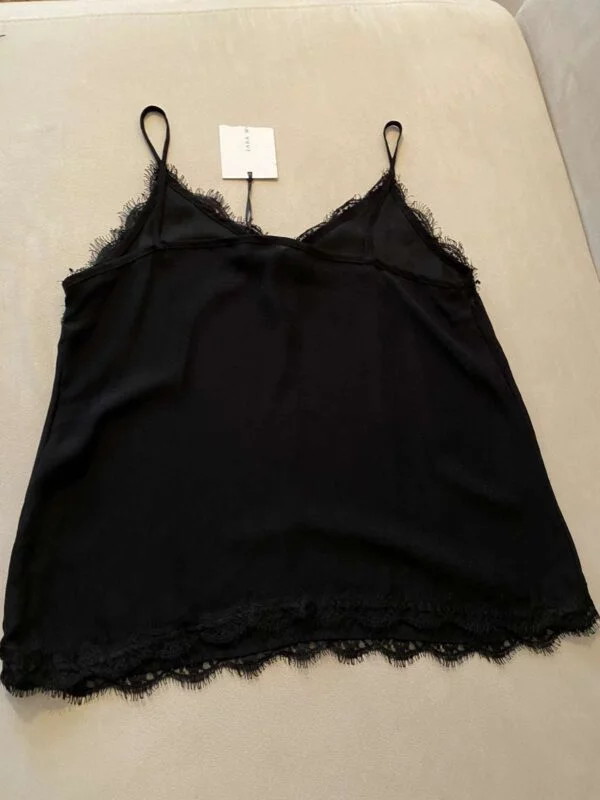 Top Zara M | Negru, Normal, Poliester - Image 2