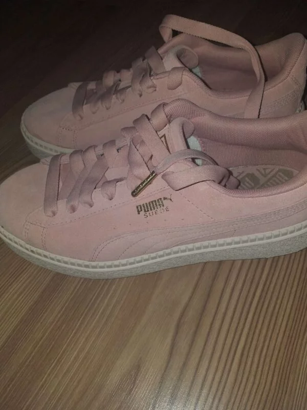 Sneakers Puma EU 38.5 | Roz, Piele naturală - Image 4