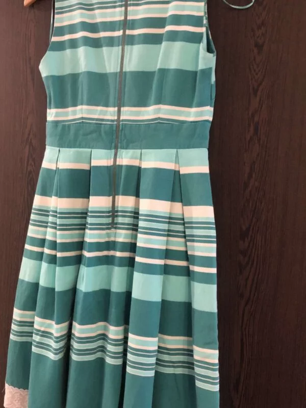 Rochie casual Orsay S | Turcoaz, Midi, Bumbac - Image 2
