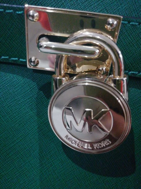 Geantă de mână Michael Kors | Verde, Piele naturală - Image 4