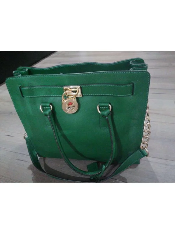 Geantă de mână Michael Kors | Verde, Piele naturală - Image 5