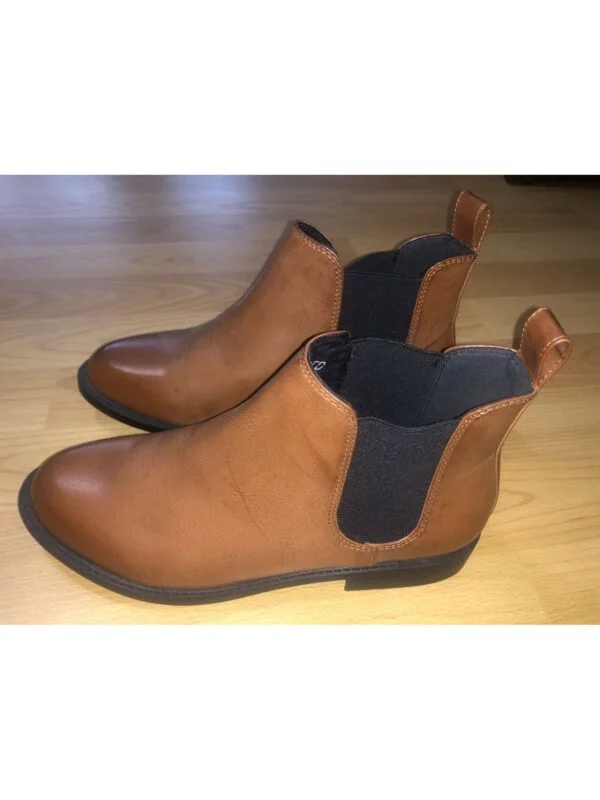 Ghete H&M EU 37 | Maro, Piele ecologică - Image 3