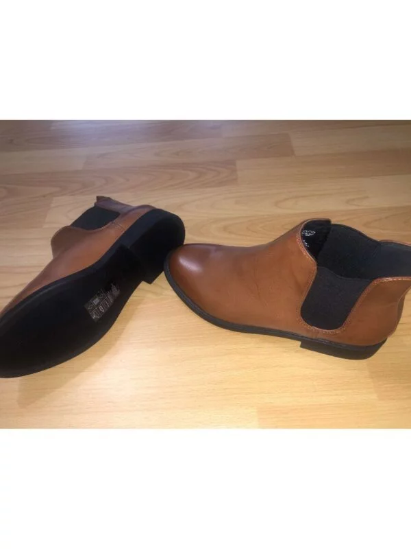 Ghete H&M EU 37 | Maro, Piele ecologică - Image 4