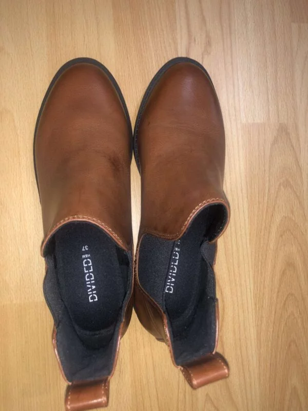 Ghete H&M EU 37 | Maro, Piele ecologică - Image 5