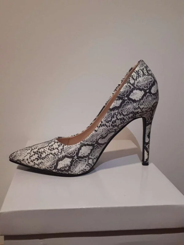 Pantofi cu toc înalt GIVANA EU 39 | Multicolor, Piele ecologică - Image 5