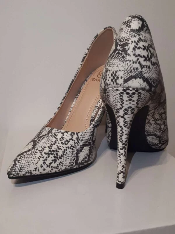 Pantofi cu toc înalt GIVANA EU 39 | Multicolor, Piele ecologică - Image 6