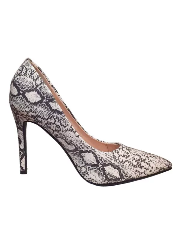 Pantofi cu toc înalt GIVANA EU 37 | Multicolor, Piele ecologică