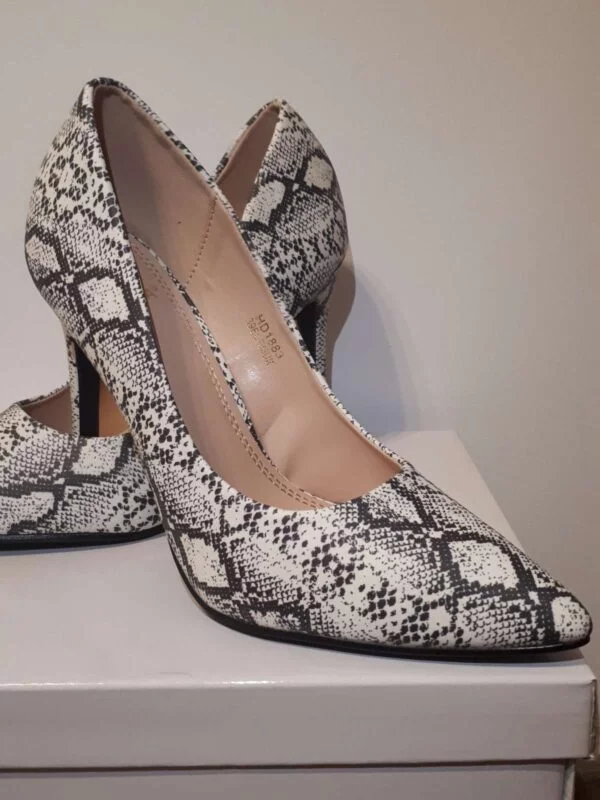 Pantofi cu toc înalt GIVANA EU 37 | Multicolor, Piele ecologică - Image 3