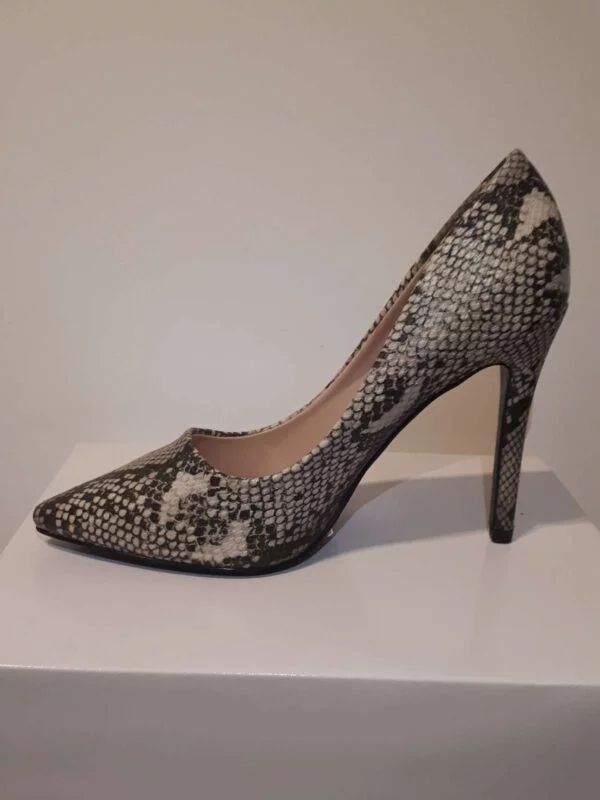 Pantofi cu toc înalt IDEAL SHOES EU 38 | Multicolor, Piele ecologică - Image 5