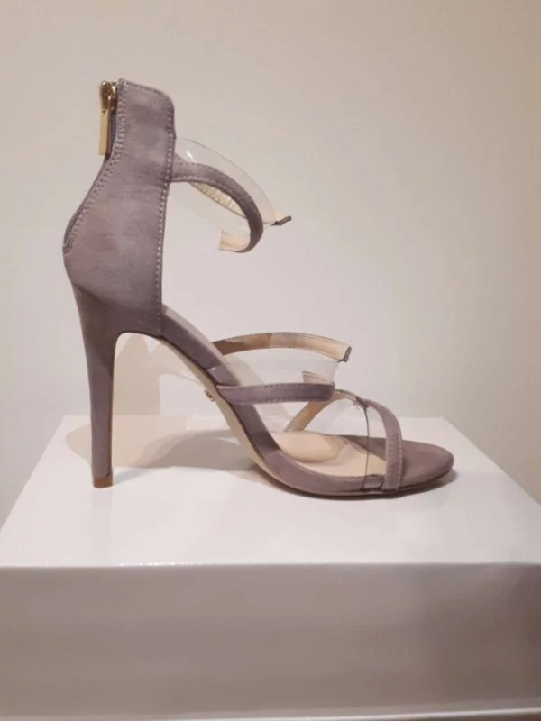 Sandale cu toc IDEAL SHOES EU 38 | Mov - Image 5