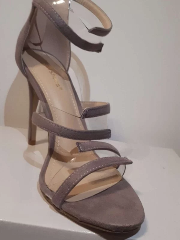 Sandale cu toc IDEAL SHOES EU 38 | Mov - Image 6