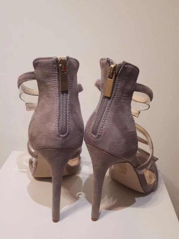 Sandale cu toc IDEAL SHOES EU 39 | Mov - Image 2