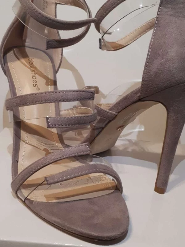 Sandale cu toc IDEAL SHOES EU 39 | Mov - Image 3