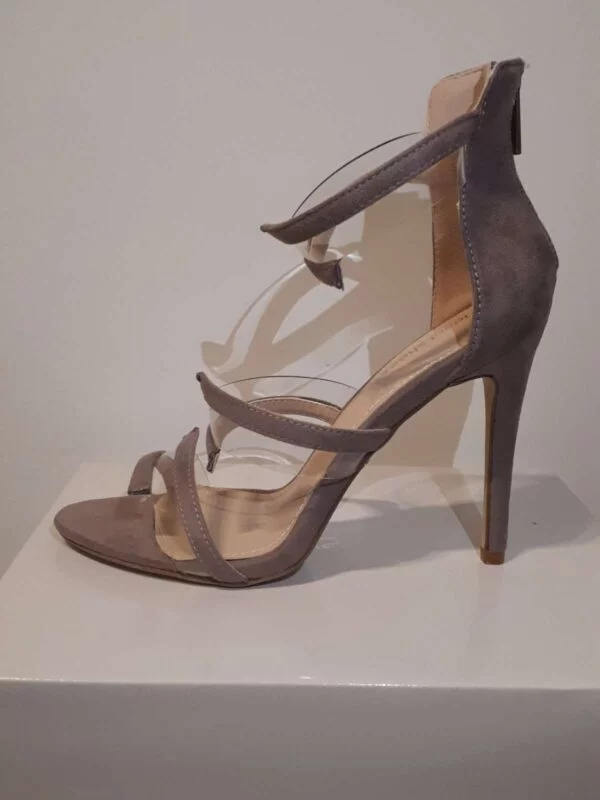 Sandale cu toc IDEAL SHOES EU 39 | Mov - Image 5